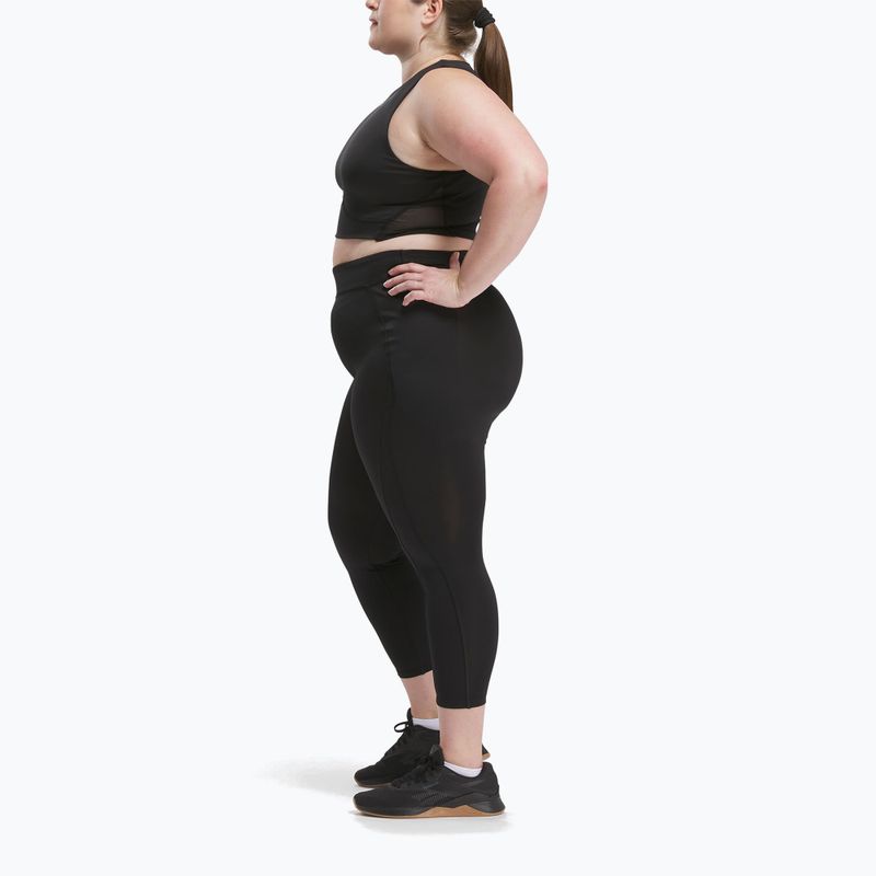 Trainingstop Damen Reebok Lux Contour Crop In black 2