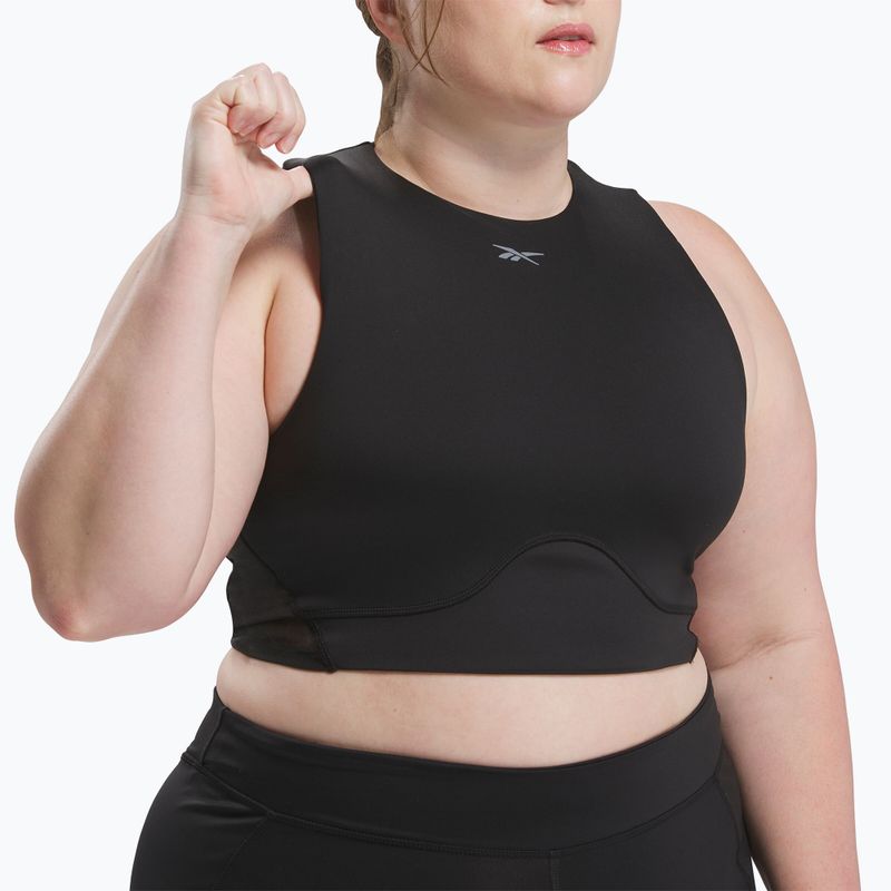 Trainingstop Damen Reebok Lux Contour Crop In black 4