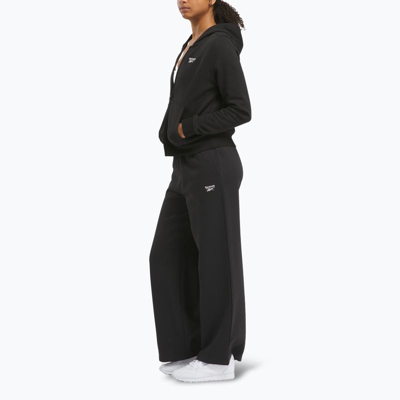 Damen Hose Reebok Identity Small Logo Fleece Wide Leg black 2