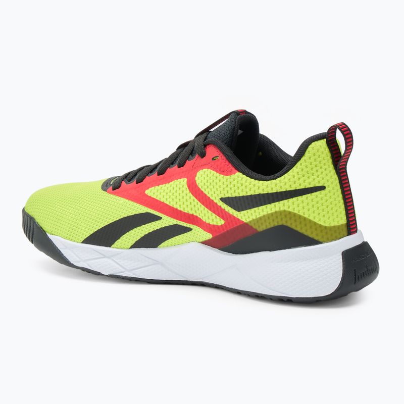 Training Sportschuhe Herren Reebok NFX acid yellow/black/vector red 3