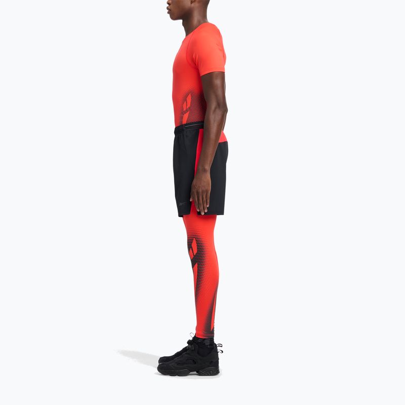 Trainingsshorts Herren Reebok Athlete Speed black/energy red 2