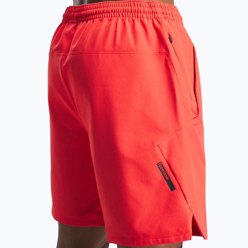 Trainingsshorts Herren Reebok Athlete Strenght energy red 4