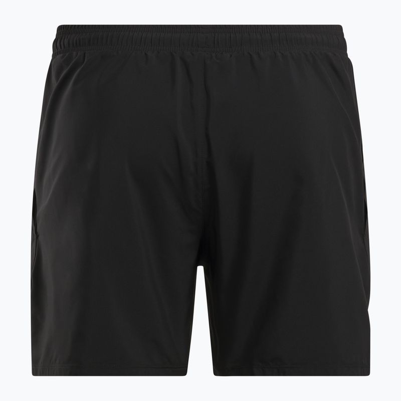 Shorts Reebok Athlete Hype 2-IN-1 black/electric yellow 7