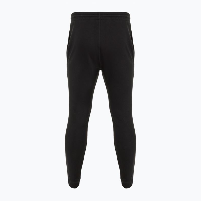 Hose Reebok Identity Small Logo Fleece Jogger black/white/vector red 2