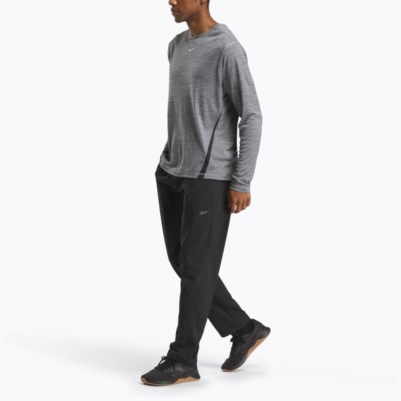 Trainings Longsleeve Herren Reebok Id Train Energy Tech Tee grey 1 2
