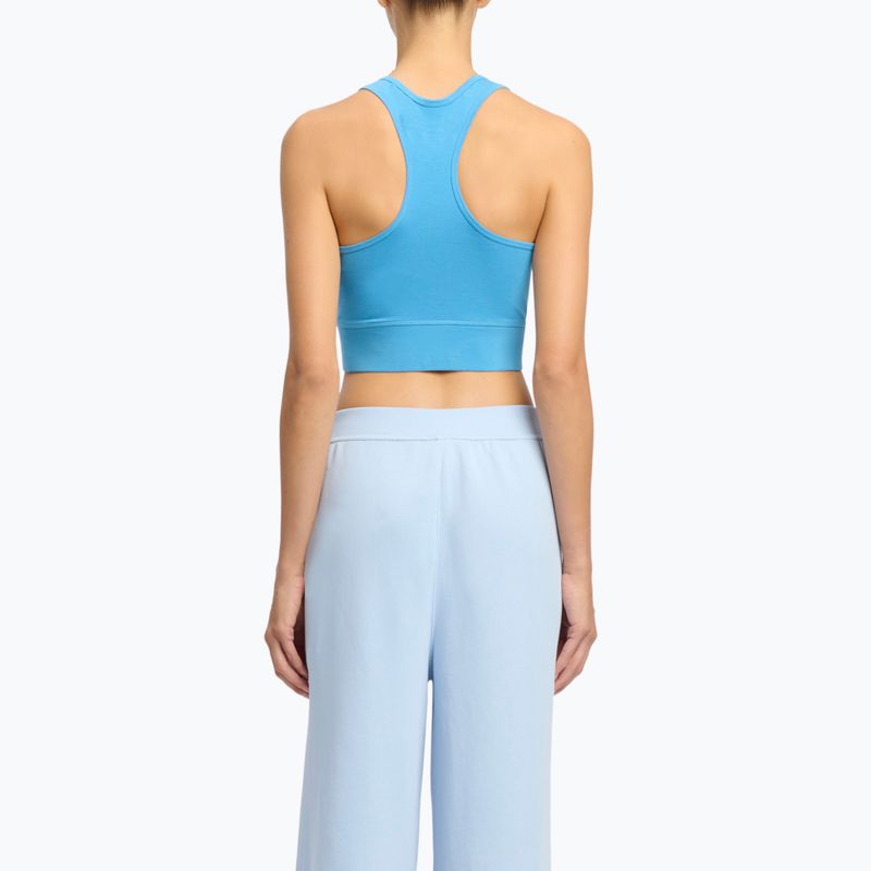 Reebok Identity Big Logo Erholung blau Frauen Training BH 3