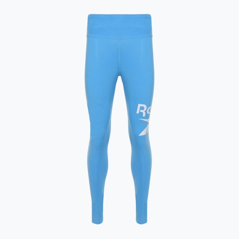 Damen Leggings Reebok Identity Big Logo Baumwolle Erholung blau
