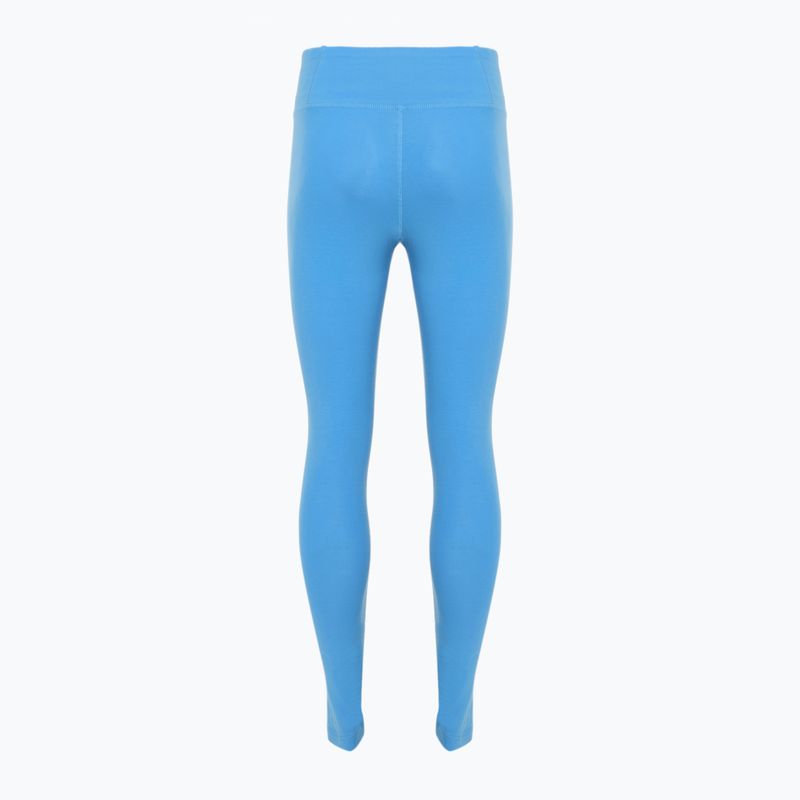 Damen Leggings Reebok Identity Big Logo Baumwolle Erholung blau 2
