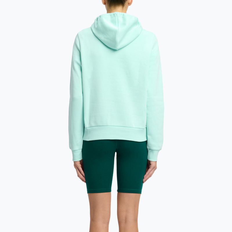 Hoodie Sweatshirt Damen Reebok Identity Big Logo Fleece glitch aqua 3