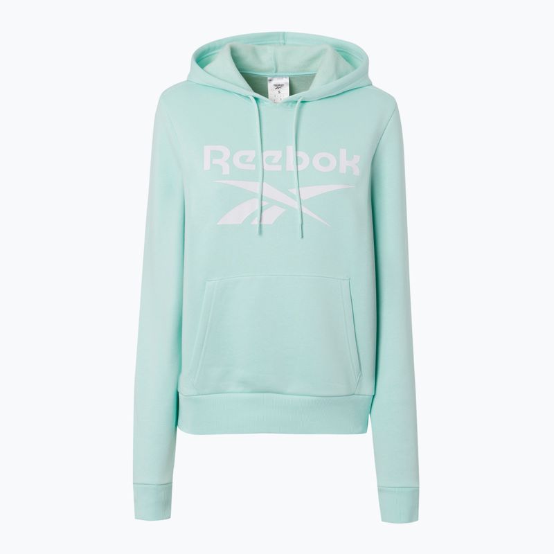 Hoodie Sweatshirt Damen Reebok Identity Big Logo Fleece glitch aqua 5