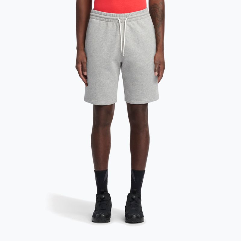 Trainingsshorts Herren Reebok Identity Small Logo Fleece medium grey heather/vector red