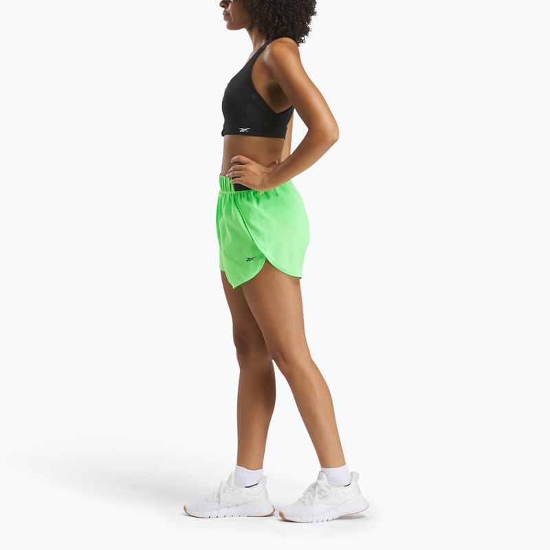 Trainingsshorts Damen Reebok Speed solar lime 2