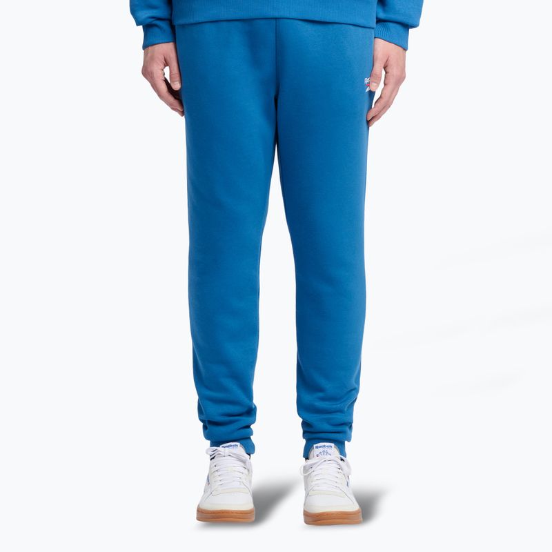 Hose Reebok Identity Small Logo Fleece Jogger twilight blue