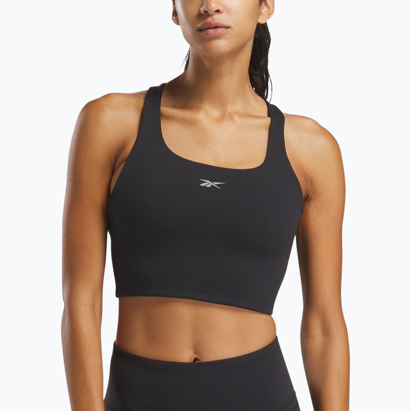 Damen Trainings-T-Shirt Reebok Lux Tank schwarz