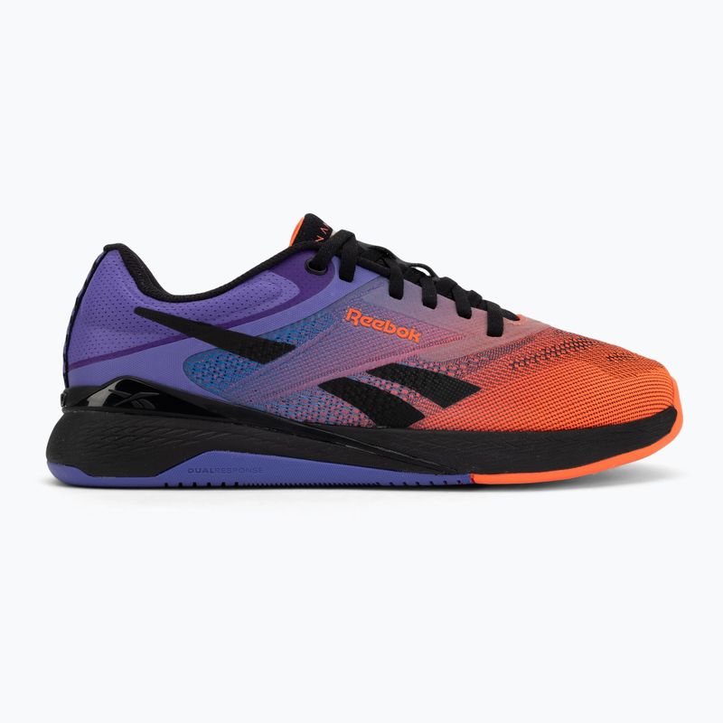 Trainingsschuhe Reebok Nano X5 ftw white/flash orange/royal purple 2
