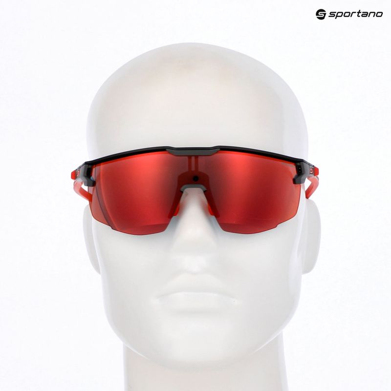 Julbo Ultimate Spectron mattschwarz/rot/mehrschichtig rot Sonnenbrille 5