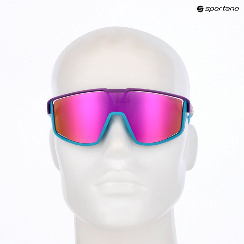 Julbo Fury Spectron matt lila/hellblau/mehrschichtig rosa Sonnenbrille 7