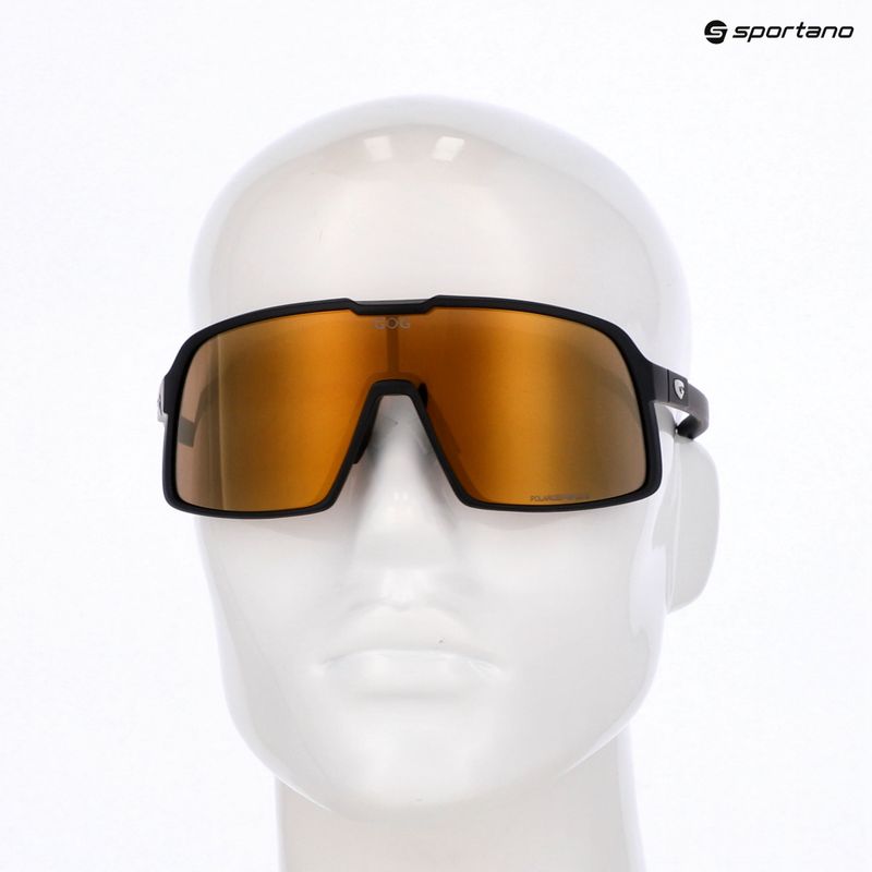 Sonnenbrille GOG Kari matt black/reflex gold 5
