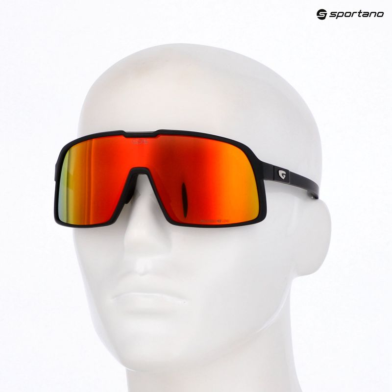 Sonnenbrillen GOG Kari matt black/reflex red 5