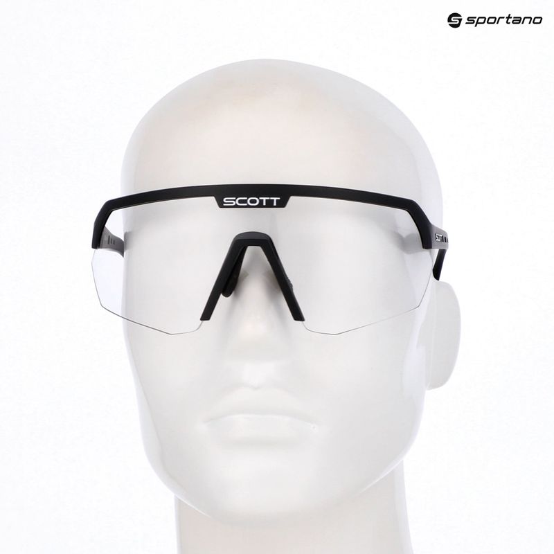 SCOTT Sport Shield schwarz/klar Sonnenbrille 6