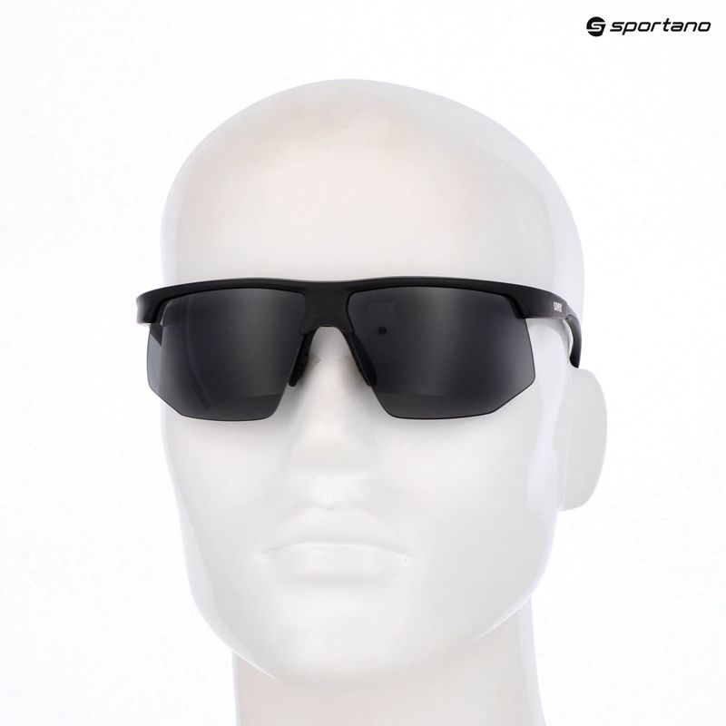 Sonnenbrille UVEX Aerios black matt/smoke 7