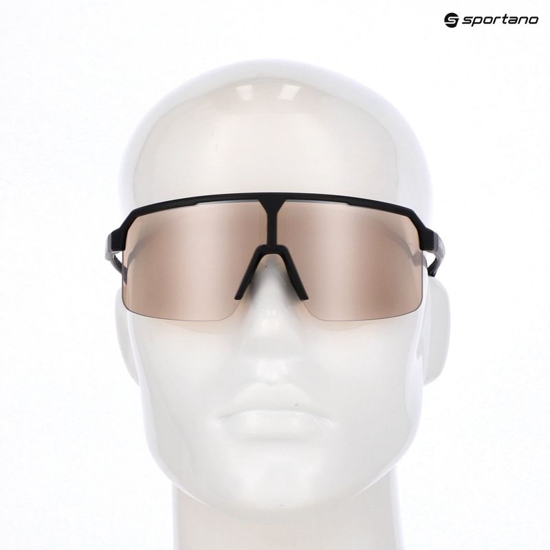 Sonnenbrille UVEX Ramp black matt/mirror silver 7