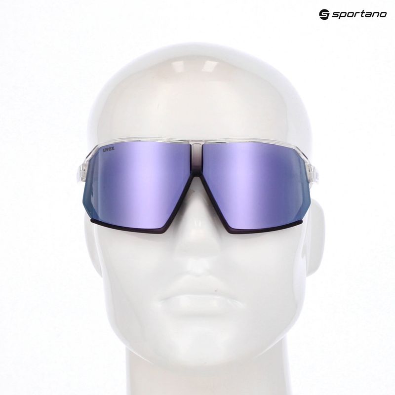 UVEX Sportstyle 237 Sonnenbrille klar/metallisch lila/verspiegelt lavendel 7