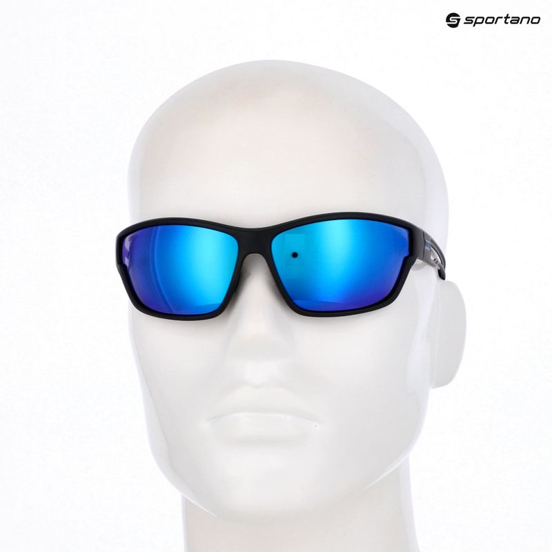 UVEX Sportstyle 806 schwarz matt/verspiegelt blau Sonnenbrille 7