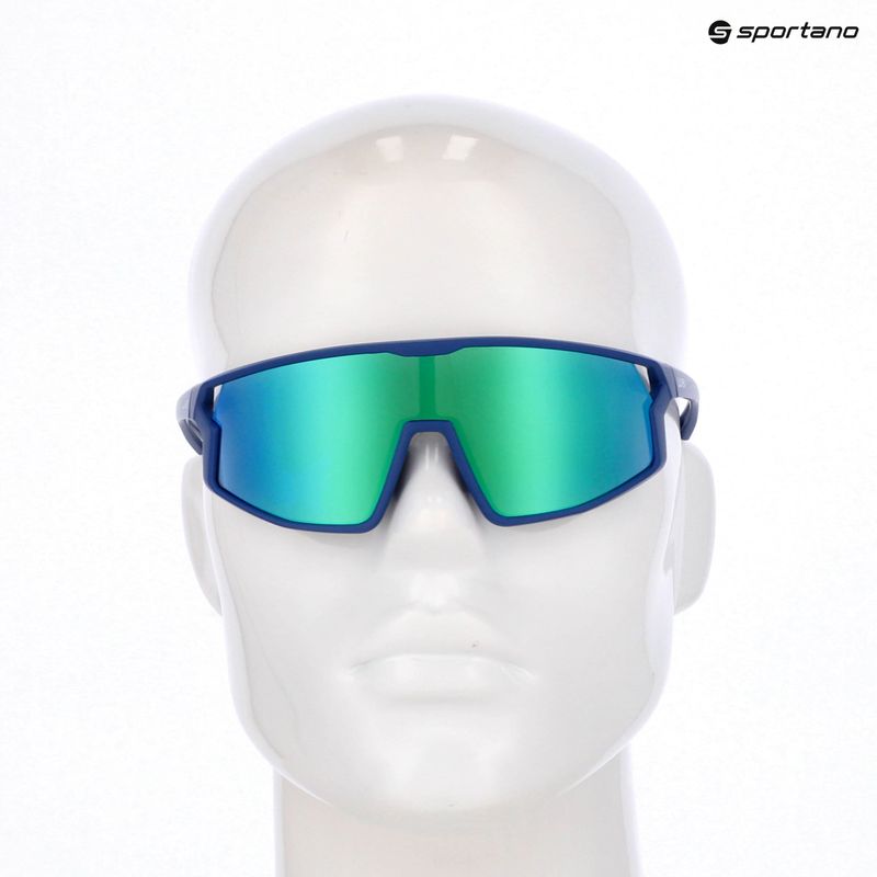 UVEX Kindersonnenbrille Skyryse Jr blau matt/grün verspiegelt 7