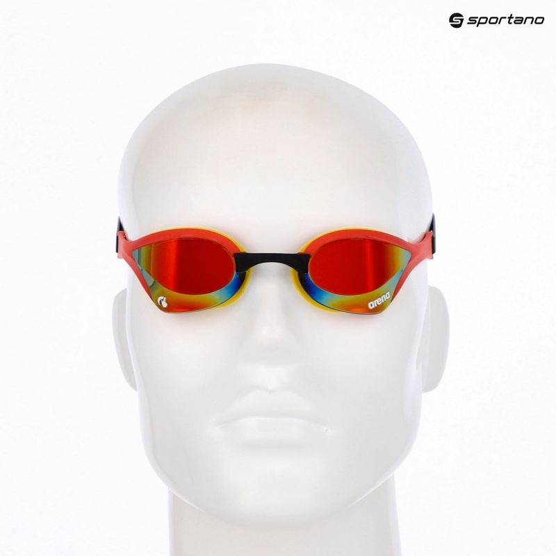 Schwimmbrille arena Cobra Ultra Swipe Mirror gold/red 7