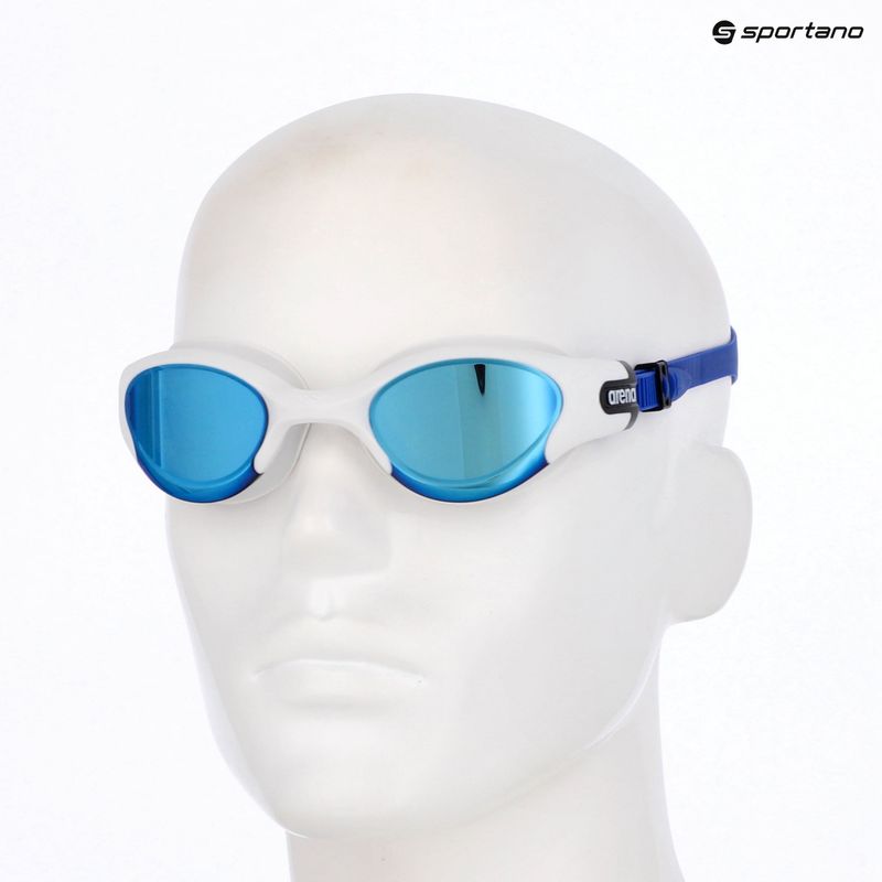 Schwimmbrille arena The One Plus Mirror blue mirror/white 10