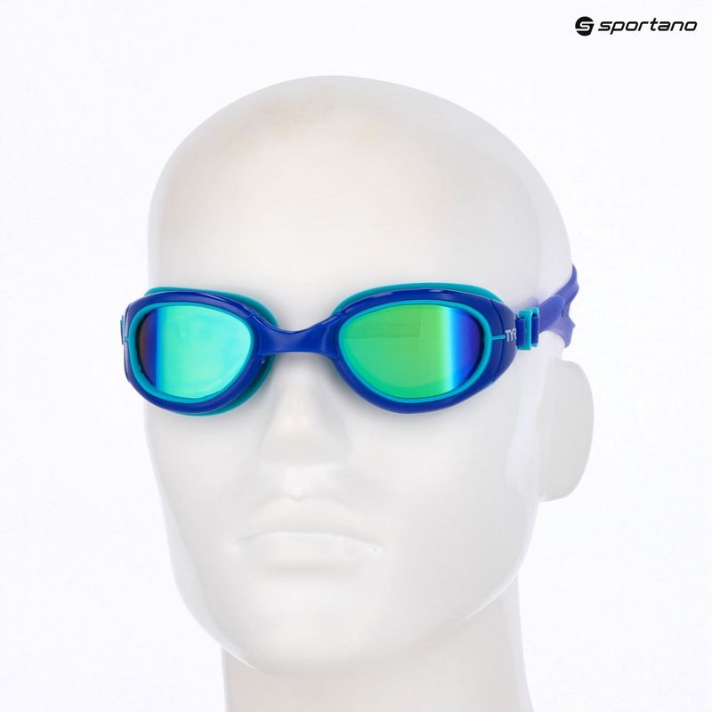 TYR Special Ops 2.0 Verspiegelte Schwimmbrille royal / aqua 3