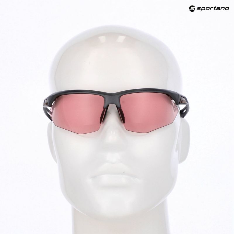 Sonnenbrille Alpina Nylos HR gun matt/pink 6