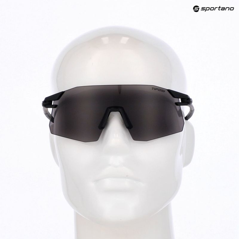 Sonnenbrille Tifosi Moab XC blackout/smoke/ac red/clear 10