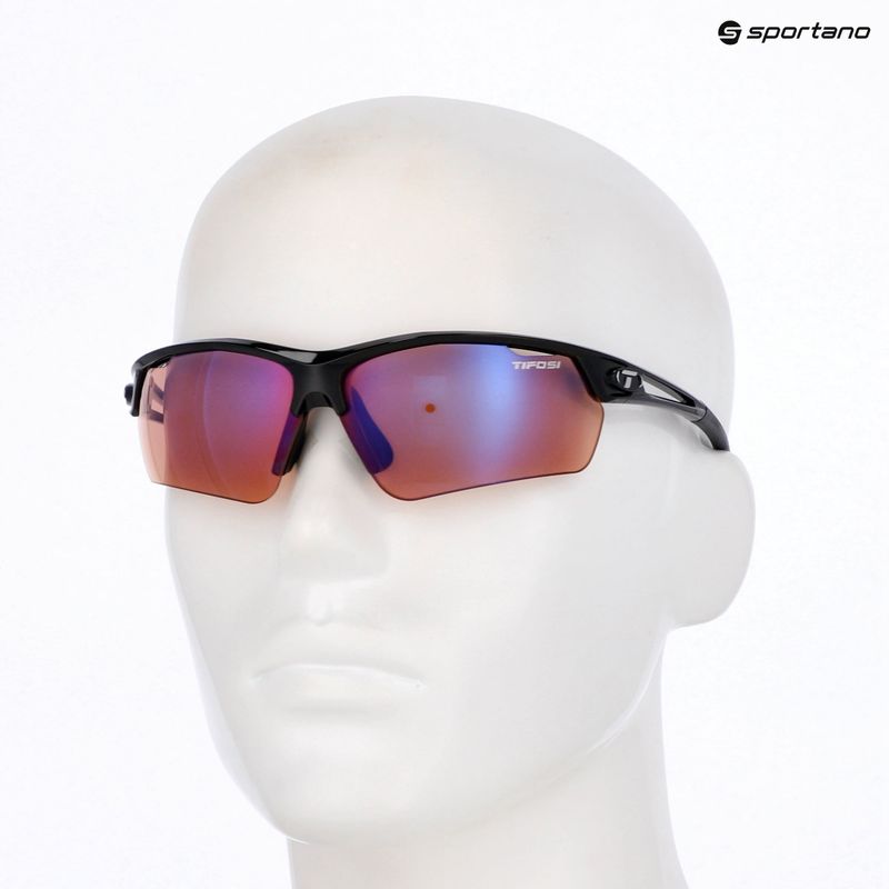 Sonnenbrille Tifosi Navar FC gloss black/ac red 9