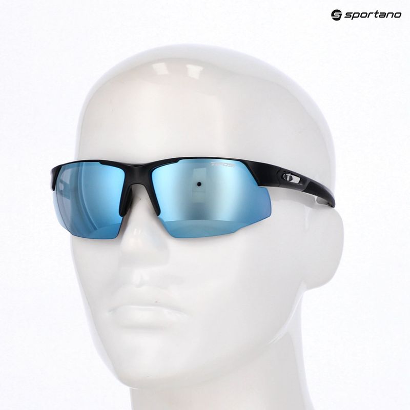 Tifosi Centus Glanz schwarz/Rauch hellblau Sonnenbrille 9