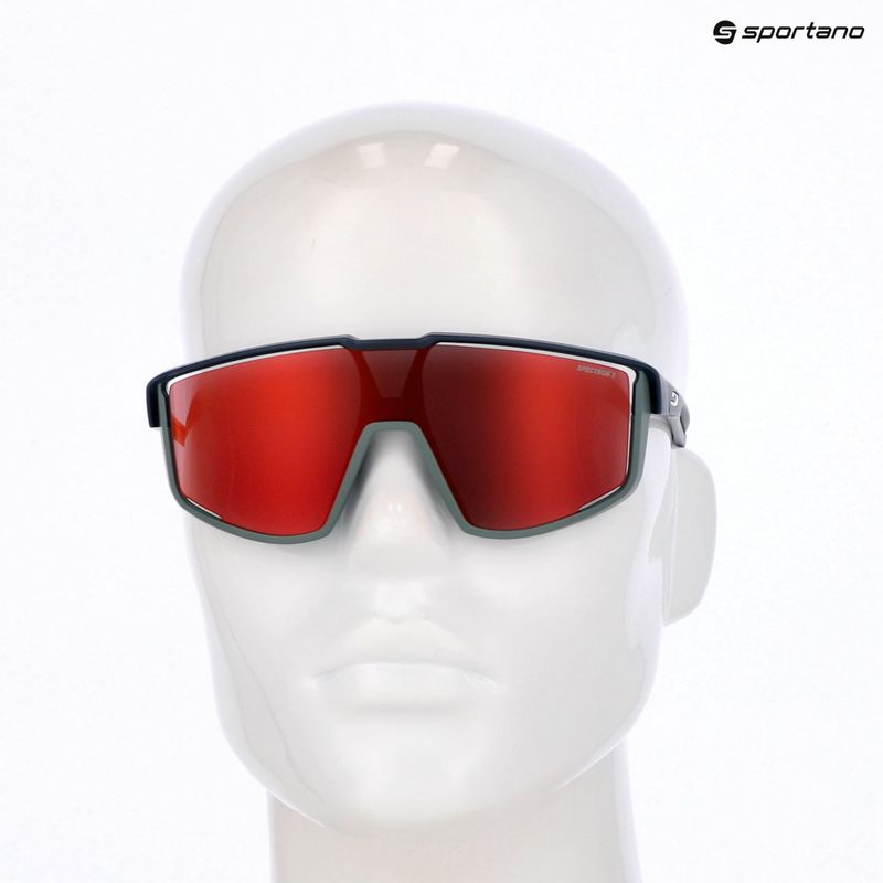 Julbo Fury Spectron 3 Sonnenbrille dunkelblau/grüngrau/rot gemischt 5