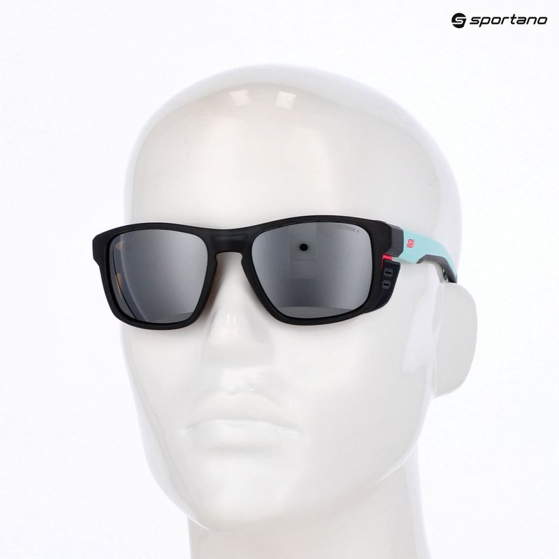 Julbo Shield M Spectron transluzent schwarz/hellblau/rosa Sonnenbrille 9