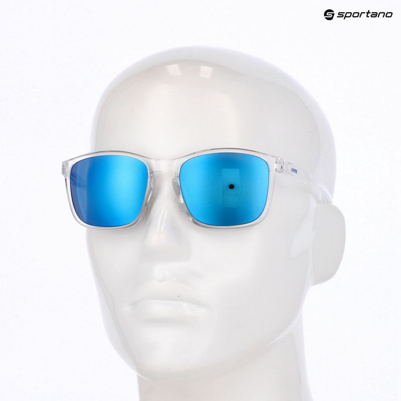UVEX Sonnenbrille LGL 52 klar/verspiegelt blau 11