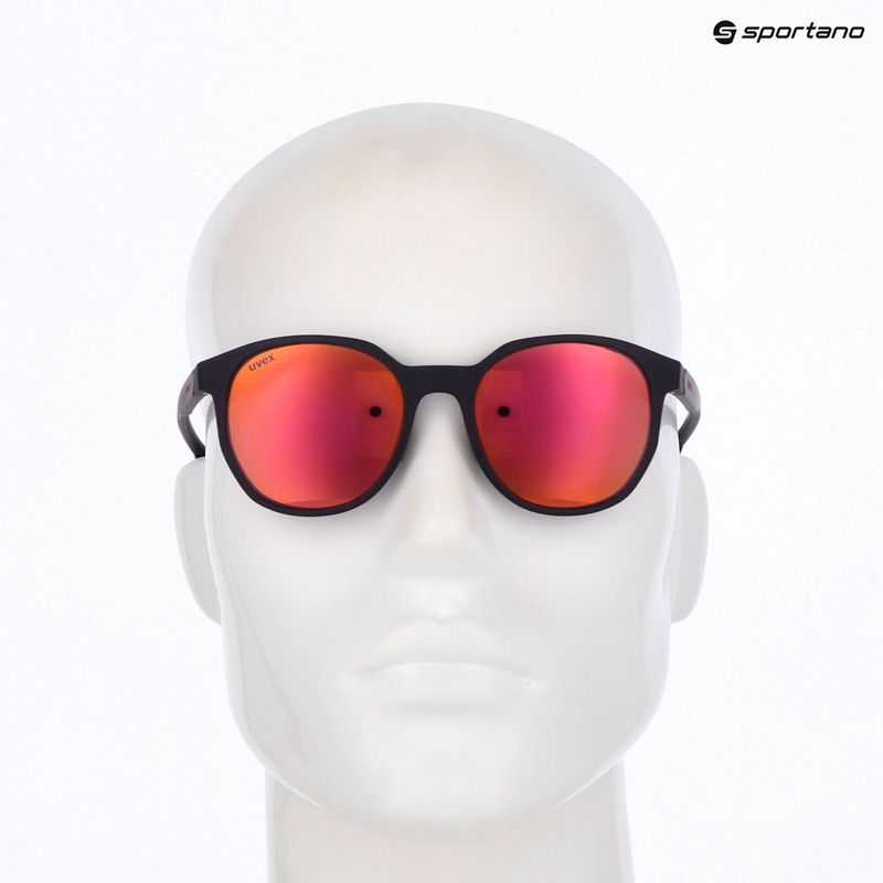 UVEX Sonnenbrille LGL 54 blau matt/verspiegelt lila 11