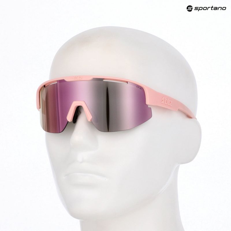 Bliz Matrix mattes Puder rosa/braun rosé multi Sonnenbrille 6
