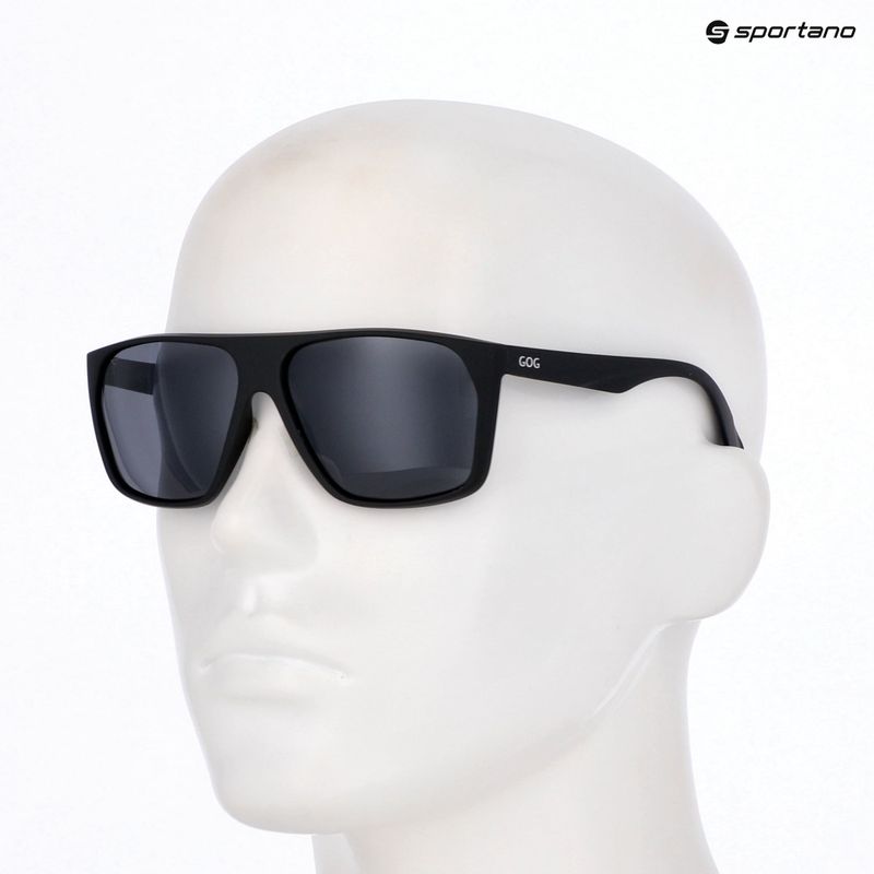 GOG Enzo mattschwarze Sonnenbrille 5