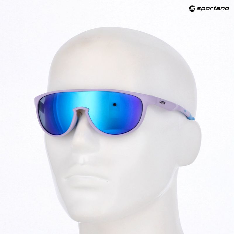 Sportstyle 515 lavendel matt/verspiegelt blau Kindersonnenbrille 10