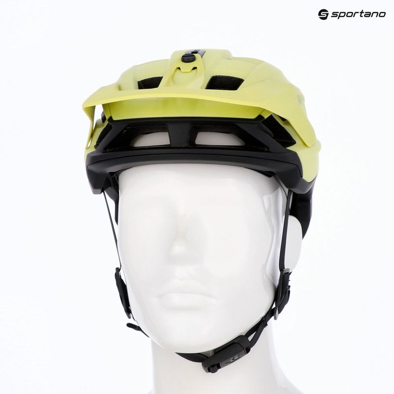 Fahrradhelm Fox Racing Speedframe Pro Backfade lime 7