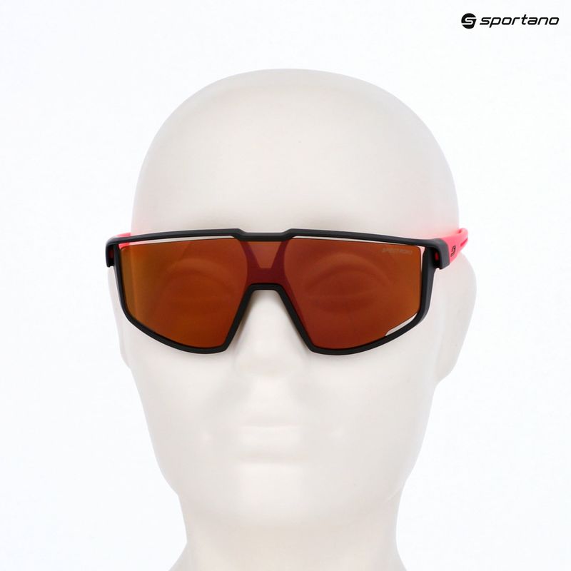 Kinder-Sonnenbrille Julbo Fury Junior Spectron matt schwarz/pink/pink flash 5