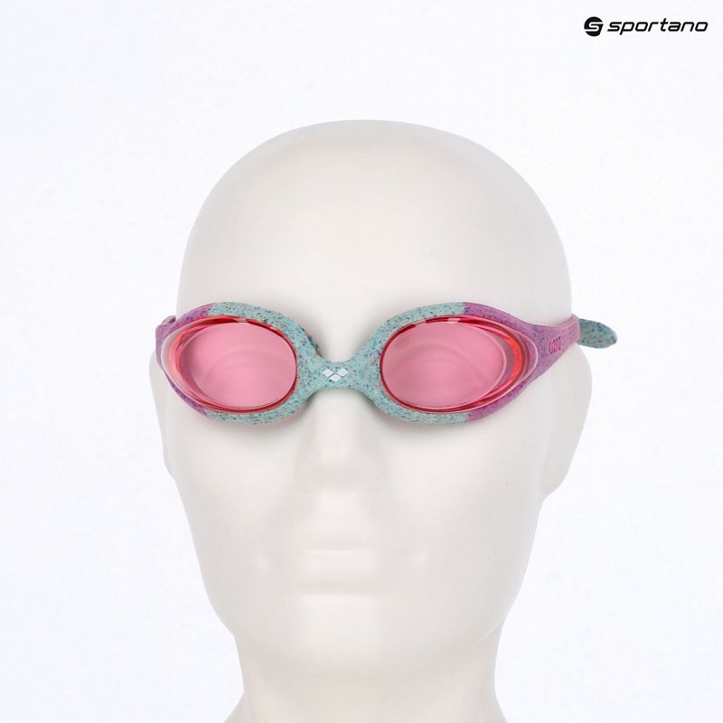 Schwimmbrille Kinder arena Spider r pink/grey/pink 10