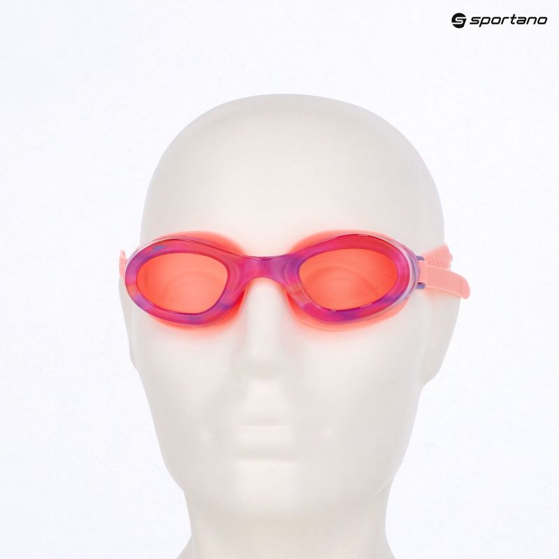 Kinder-Schwimmbrille Speedo Futura Hydrospex Printed Jr pink lemonade chilly dye/vermillion 3