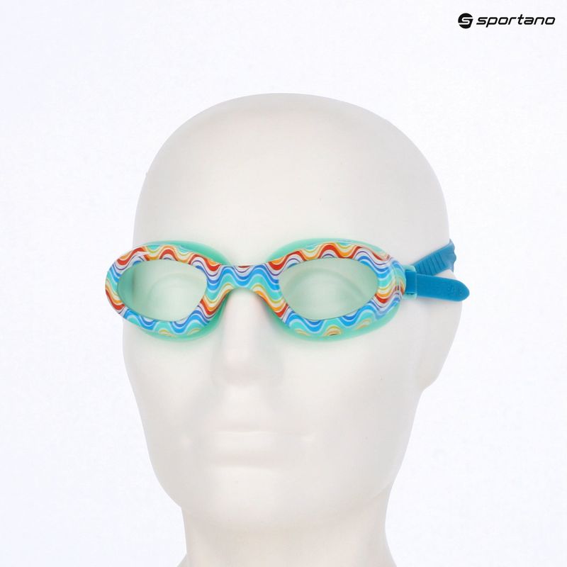 Kinder-Schwimmbrille Speedo Futura Hydrospex Printed Jr rainbow/clear 3
