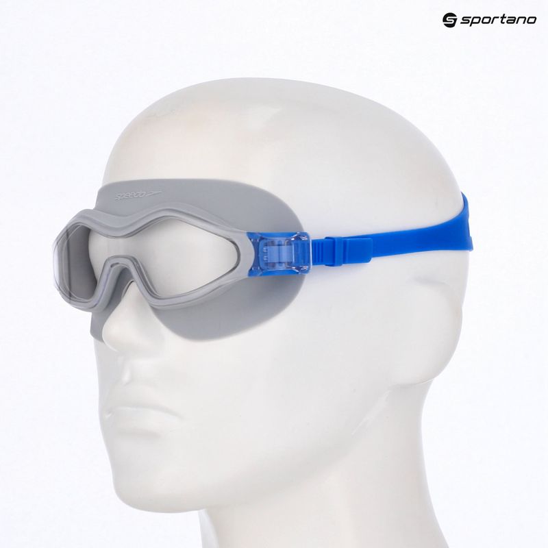 Speedo Hydrosity Licht Zement / klar Schwimmen Maske 8
