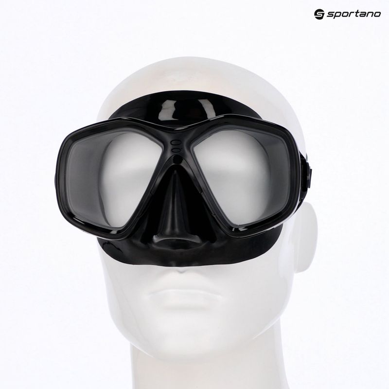 Schnorchelmaske Mares Tapu black/black 3